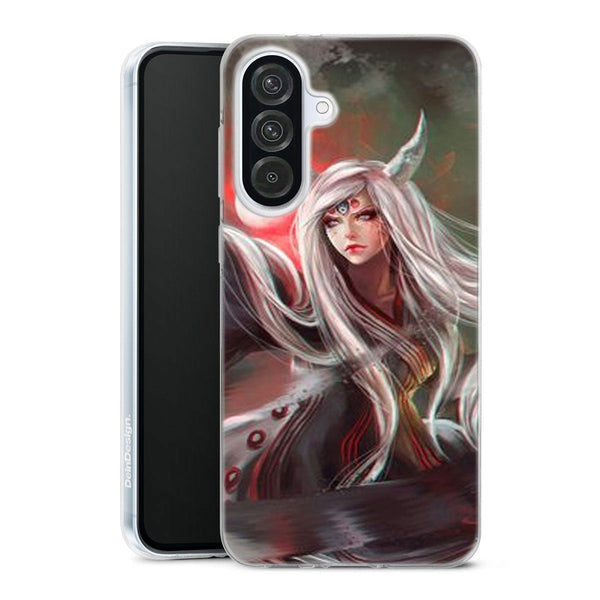 coque samsung A56 5G Naruto kaguya otsutsuki, coque de tel portable collection Manga Naruto, en silicone renforcé, evitera tous les chocs et rayures.