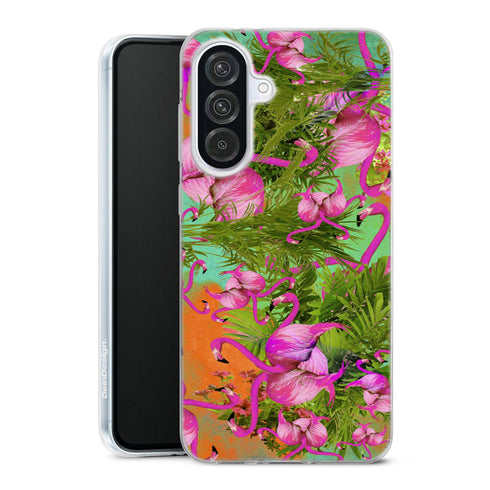 Coque Samsung Galaxy A56 5G Peace | Housse silicone, antichocs, protection optimale - Motif floral
