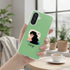 Signe du Zodiac Vierge, Coque de téléphone pas chere Samsung a56 5g antichocs de couleur vert Kaki clair
