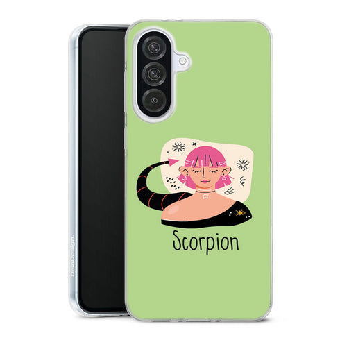 Coque telephone Samsung A56 5G Zodiac Scorpion