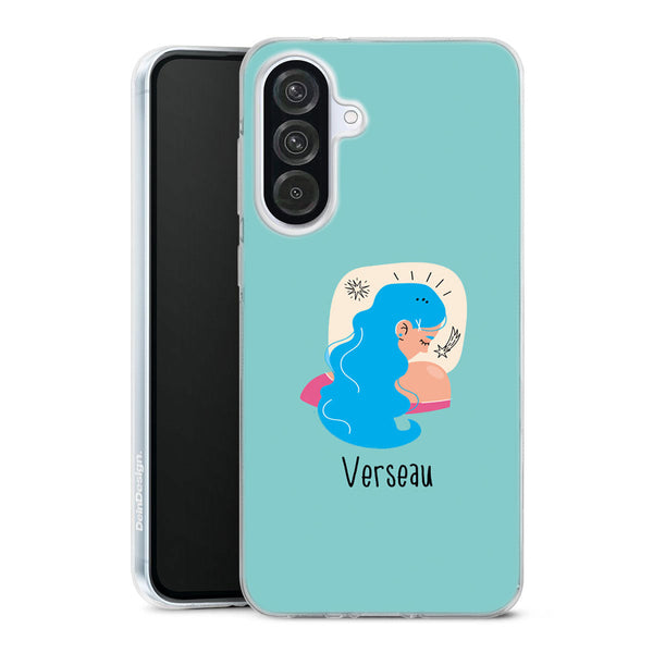 Coque de telephone Samsung A56 5G Zodiac Verseau