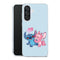 coque samsung A56 5G Stitch angel love heart pink