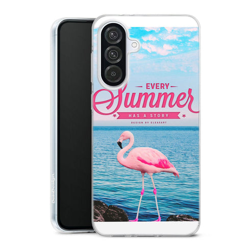 Coque Samsung Galaxy A56 5G Summer | Housse silicone, antichocs, protection optimale - Motif floral