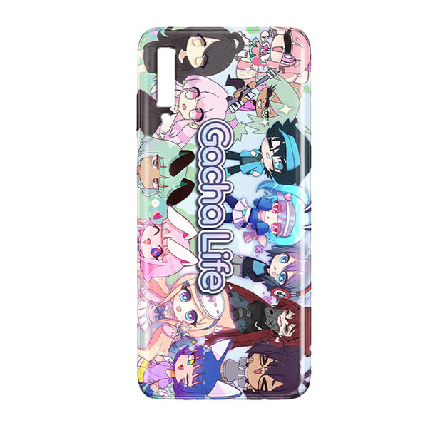 Coque Gacha Life smartphone Samsung A70 en gel silicone anti chocs