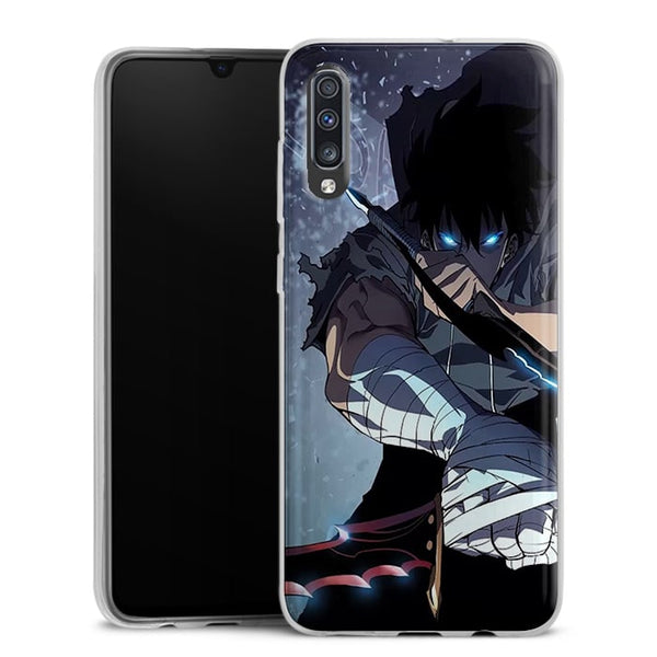 Coque originale Solo Leveling Jin Woo Samsung A70 ( SM A705 )