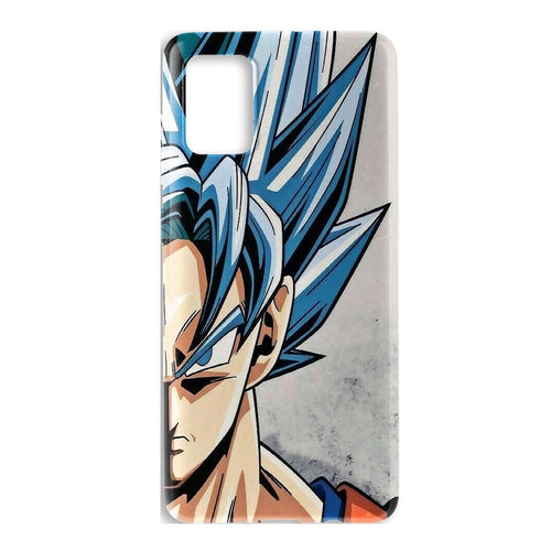 Achat Coque téléphone Samsung A71 Manga Blue Sangoku