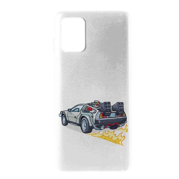Achat Coque Dolorean pour Samsung A71, accessoire Retour vers le Futur