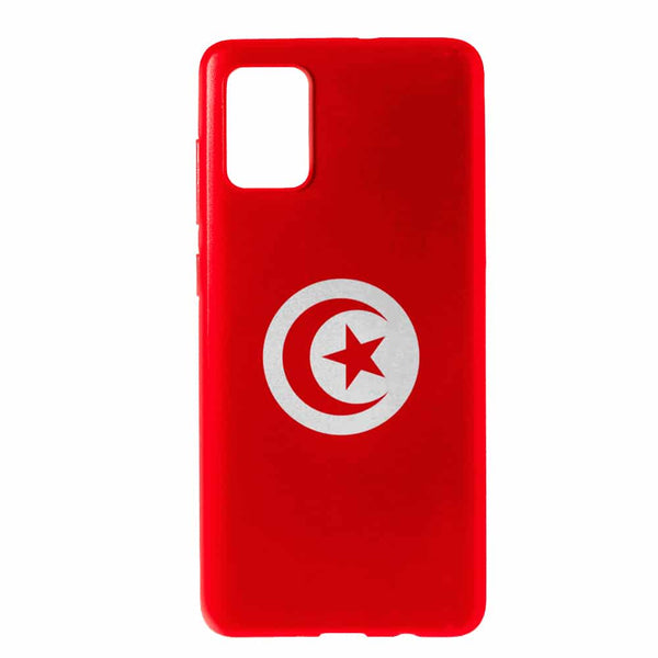 Achat Coque Drapeau Tunisie pour Samsung A71 ( SM-A715F )