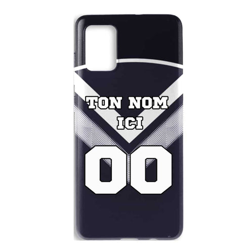 Coque Foot Equipe des Girondins de Bordeaux pour Samsung A71 à Personnaliser