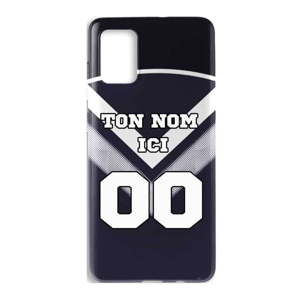 Coque Foot Equipe des Girondins de Bordeaux pour Samsung A71 à Personnaliser