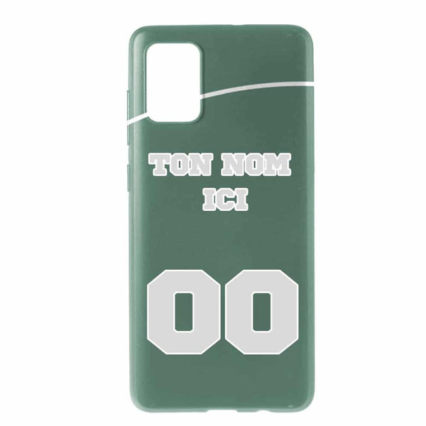 Coque Allez les Verts Stephanois pour Samsung A71 personnalisable