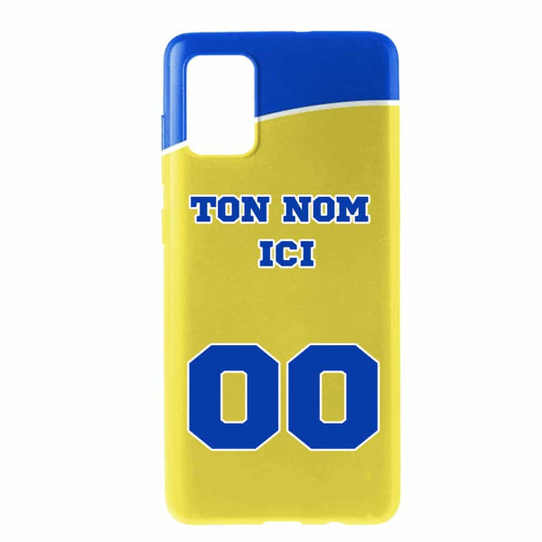 Coque pour Samsung A71 Football Club Sochaux Montbelliard a personnaliser
