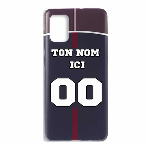 Coque Foot PSG Samsung A71, Equipe du Paris Saint-Germain à Personnaliser