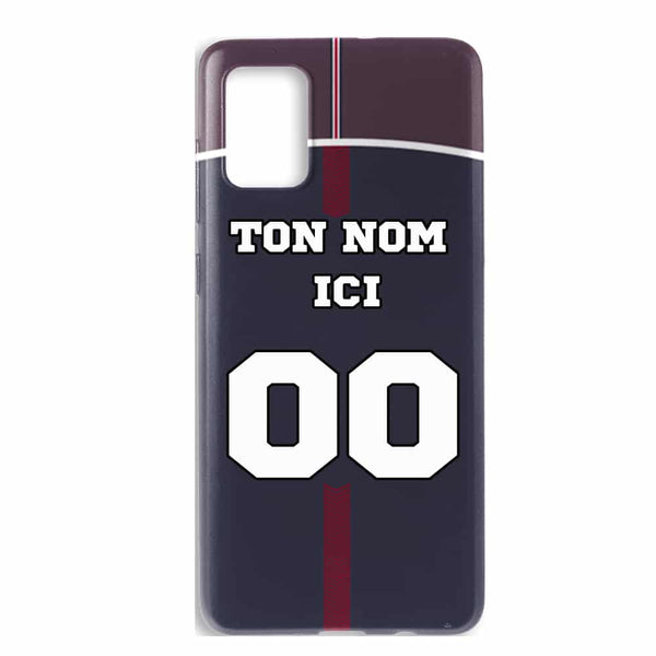 Coque Foot PSG Samsung A71, Equipe du Paris Saint-Germain à Personnaliser
