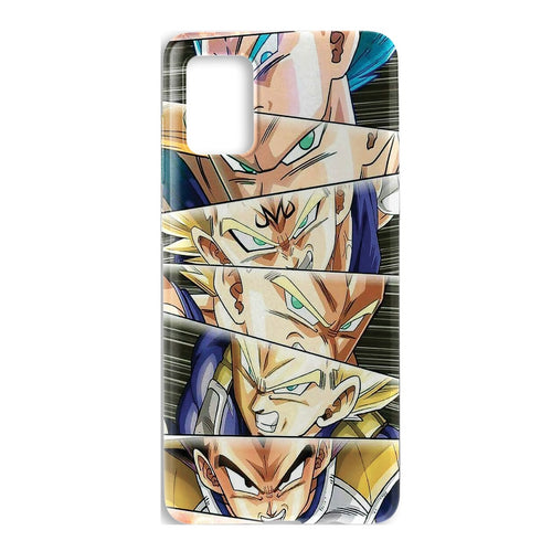 Coque telephone Manga Samsung A71 Regards Vegeta