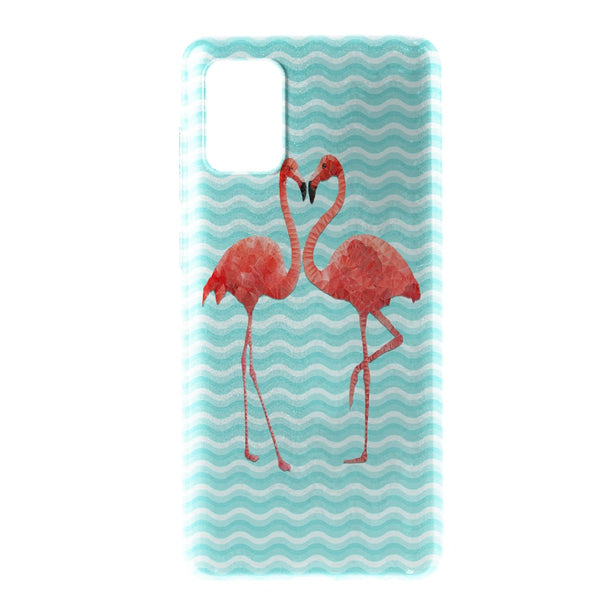 Coque gel Silicone Flamingo Love pour Samsung A71
