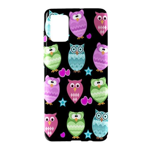 Coque A71 Funky Owls antichocs