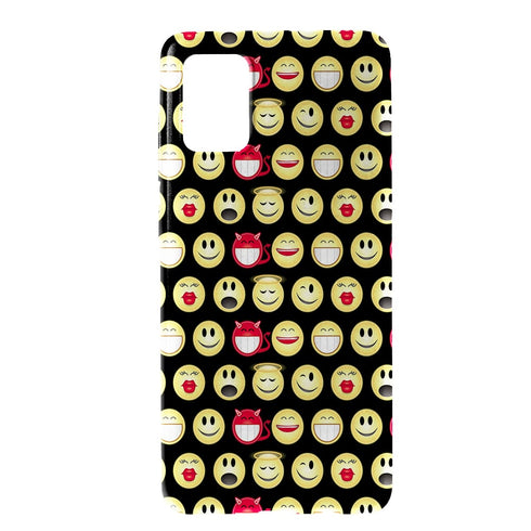 Coque funny smileys pour smartphone A71 Samsung