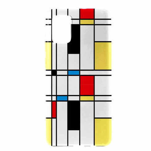 Coque geometric abstract pour portable Samsung A71