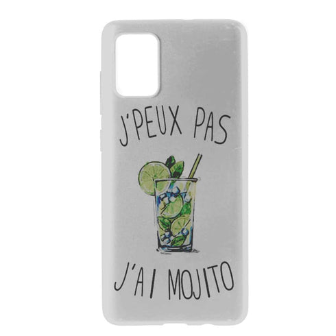 Coque pour Samsung A71 Je peux pas j'ai Mojito