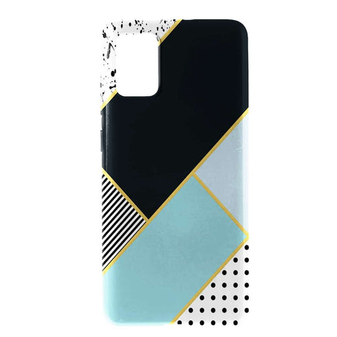 Coque minimal Blue style pour téléphone portable Samsung A71