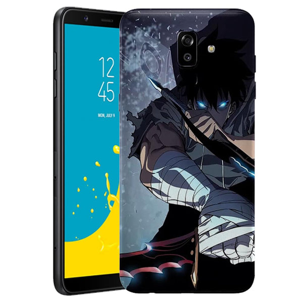 Coque personnalisée Solo Leveling Jin Woo pour Samsung Galaxy J8 2018