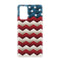 Coque Chevrons USA pour Galaxy Note 20 en silicone