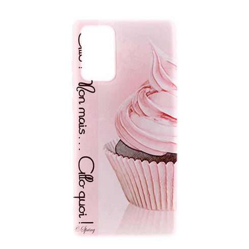 Coque rare Samsung Note 20 Cupcake Rose