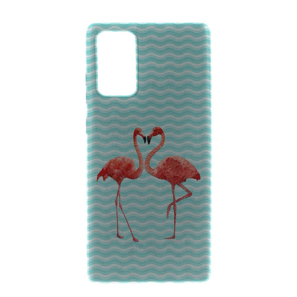 Coque anti chocs Note 20 Flamingo Love