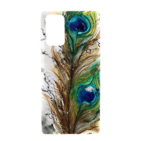 Achat Coque Ultra Fine Samsung Note 20 Plume de Paon