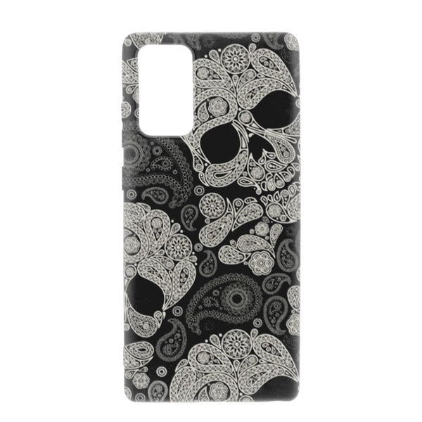 Coque Tête de Mort Floral pour téléphone Samsung Note 20