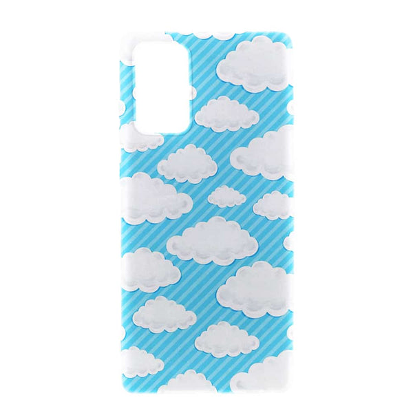 coque telephone voyage pour Samsung Note 20 dans les Nuages
