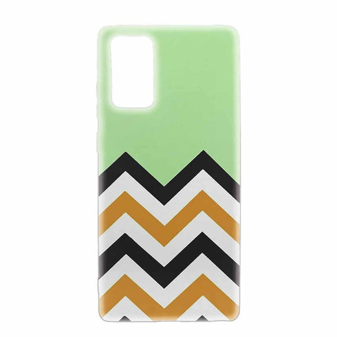 Coque Chevron Menthe Maoni pour Samsung Note 20