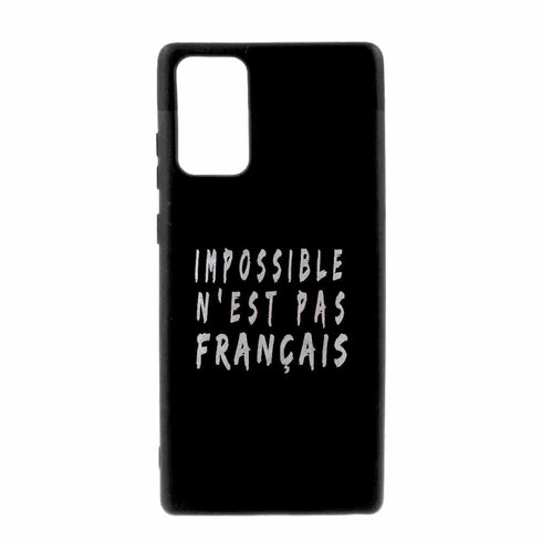 Coque Impossible n'est pas Français pour Samsung Note 20