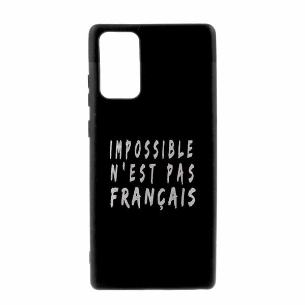 Coque Impossible n'est pas Français pour Samsung Note 20