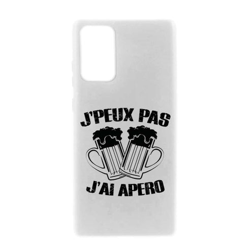 Coque Note 20 Je peux pas j'ai apéro