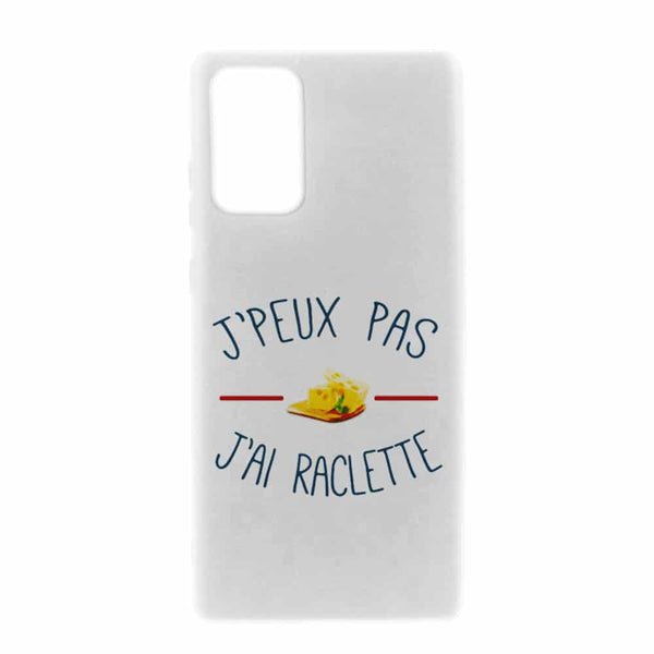 Coque NOTE 20 Je peux pas j'ai raclette