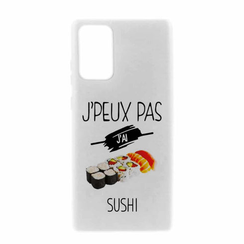 Coque NOTE 20 Je peux pas j'ai Sushi