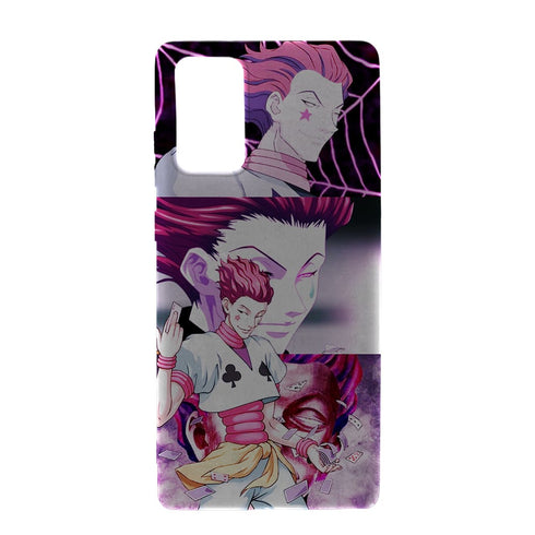 Hisoka | Coque téléphone iPhone X / XS | Motif Manga Card Hunter X Hunter | Housse Silicone, Verre Trempé MaCoquePerso
