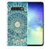Coque Samsung S10 en Silicone Bleu Organic Boho Chic