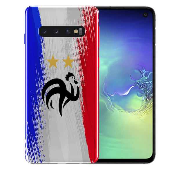 Personnalise ta Coque S10 en Silicone comme le Maillot des Bleus