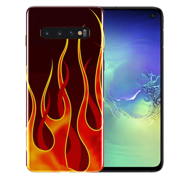 Princesse des flammes rouges, Coque S10 en Silicone