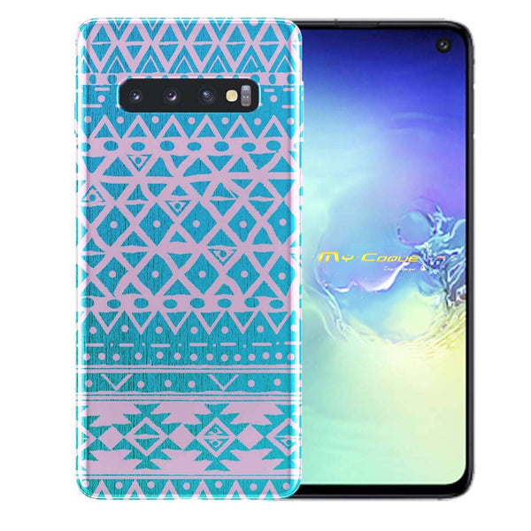 Aqua Blue le Neubourg, Coque Samsung S10, S10E, S10 Plus en Silicone