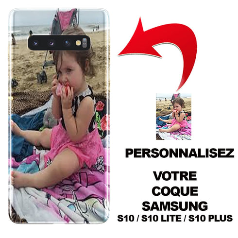 Coque Samsung Galaxy S10 Personnalisable, imprimez vos photos, images, textes