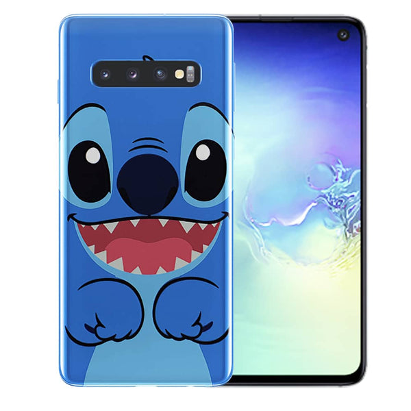 coque samsung s10 disney, Stitch pour Samsung S10 en Silicone