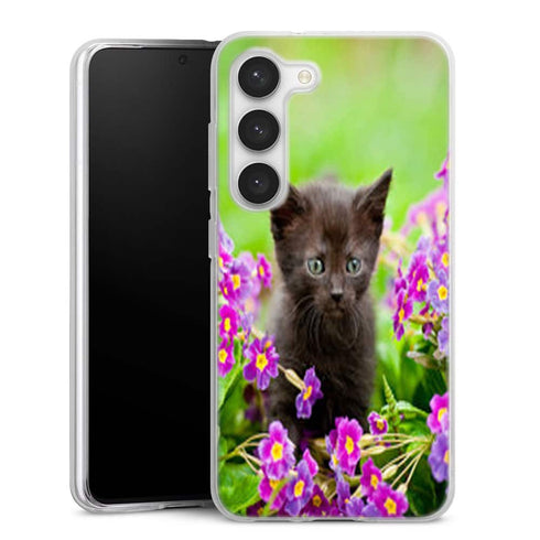 Coque Samsung Galaxy S23 Bebe Chaton Mignon