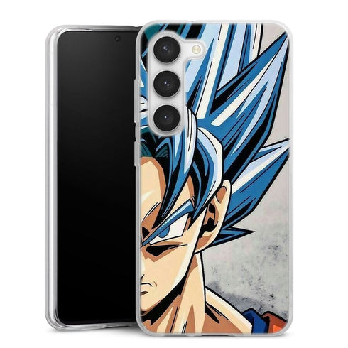 Coque Samsung Galaxy S23, S23 Plus, S23 Ultra Blue Sangoku