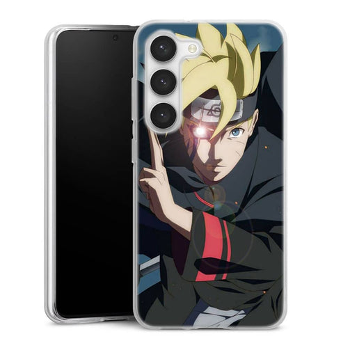 Coque Samsung Galaxy S23, S23 Plus, S23 Ultra Boruto Jougan