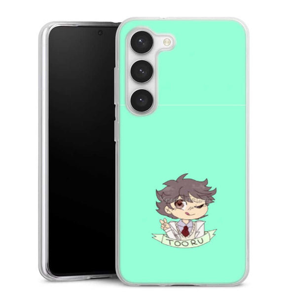 Coque Samsung Galaxy S23, S23 Plus, S23 Ultra Chibi Tooru Oikawa