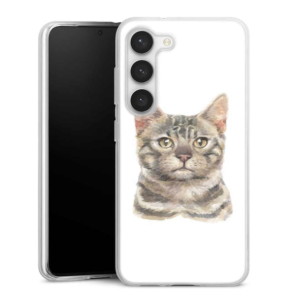 Coque Samsung Galaxy S23 Chat du Bengale